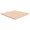 vidaXL Kwadratowy blat do stolika, 70x70x1,5 cm, surowe drewno dębowe