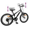 vidaXL Kids Mountain Bike 20 Cali 6-Speed dla dzieci w wieku 5-8 lat