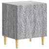 vidaXL Stolik nocny Szary Sonoma 43 x 34,5 x 50 cm Drewno inżynieryjne