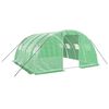 vidaXL Szklarnia ze stalową ramą, zielona, 16 m&sup2;, 4x4x2 m