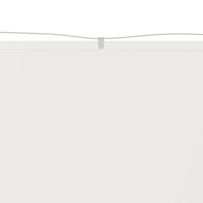 vidaXL Markiza pionowa, biała, 60x420 cm, tkanina Oxford