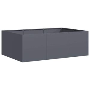 vidaXL Doniczka Antracyt 120x80x40 cm Stal