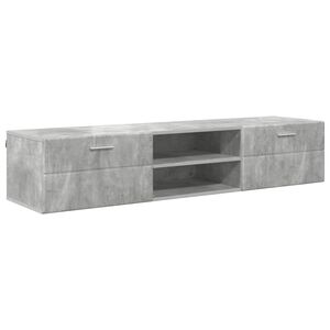 vidaXL Drewniana szafka 150 x 39 x 30 cm Wysoki połysk biały