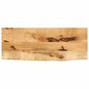 vidaXL Blat stołu, 70x40x2,5cm, naturalna krawędź, surowe drewno mango