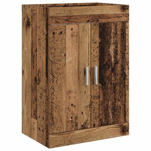 vidaXL Szafka pod zlewem w łazience Stare drewno 56 x 37,5 x 81 cm