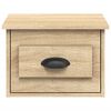 vidaXL Wiszące szafki nocne, 2 szt., dąb sonoma, 41,5x36x28 cm