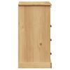 vidaXL Komoda VIGO, 80x40x76 cm, lite drewno sosnowe