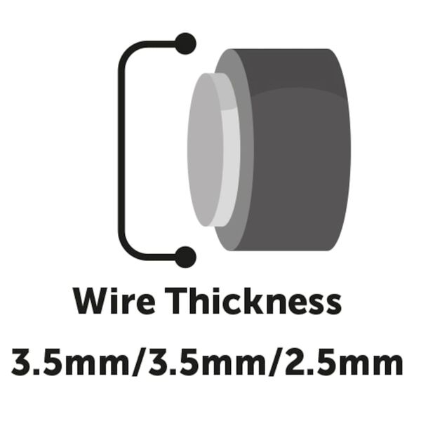 FLAMINGO Klatka dla psa z drzwiczkami Mezo, XL, 70x109x77 cm, czarna