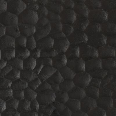 vidaXL Szafka nocna, czarna, 50x33x60 cm, lite drewno mango