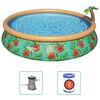 Bestway Nadmuchiwany basen ogrodowy Fast Set Paradise Palms, 457x84 cm