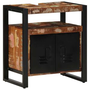 vidaXL Szafka pod umywalkę łazienkową 55x35x60cm lite drewno odzyskane