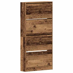 vidaXL Szafka na buty 80 x 21 x 163,5 cm Drewno inżynieryjne