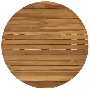 vidaXL Blat stołu &Oslash; 60 x 3,5 Okrągły Lite drewno teakowe naturalny