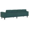 vidaXL Sofa do salonu Ciemna zieleń 250 x 77 x 76 cm