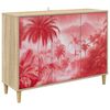 vidaXL Bufet AACHEN Sonoma 102 x 33 x 75 cm Drewno inżynieryjne