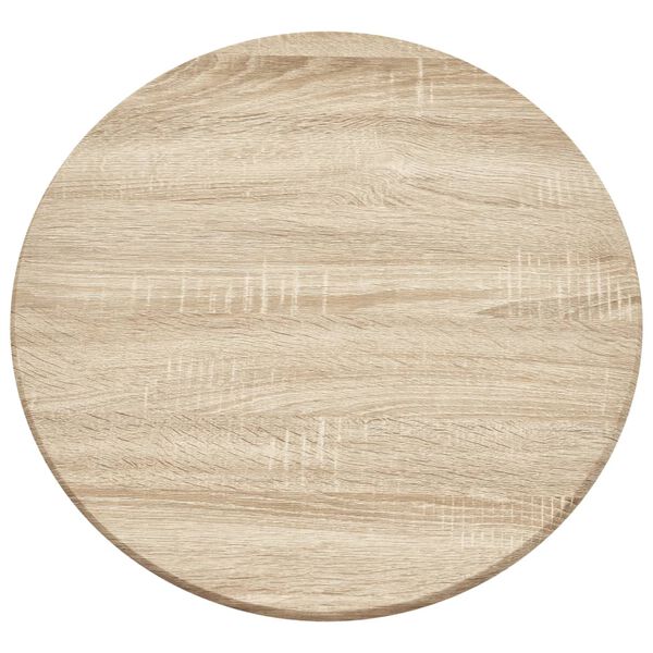 vidaXL Stolik barowy, kolor dębowy, 60 x 107,5 cm, MDF