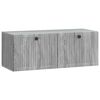 vidaXL Szafka RTV montowana na ścianie Szary Sonoma 78,5 x 31 x 30 cm