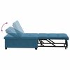 vidaXL Sofa Bed Niebieski 194 x 67 x 82 cm Aksamit