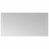 vidaXL Lustro łazienkowe z LED, 100x50cm
