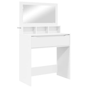 vidaXL Toaletki do sypialni Biały 80 x 39,6 x 135 cm