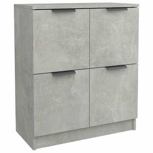 vidaXL Szafka, szarość betonu, 60x30x70 cm, materiał drewnopochodny
