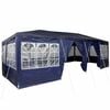vidaXL Namiot Imprezowy Niebieski 800 x 400 x 266 cm Polietylen