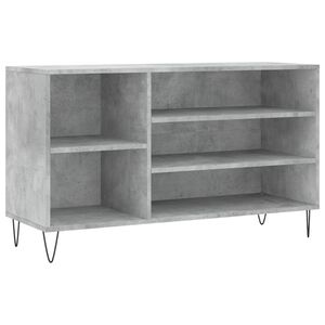 vidaXL Szafka na buty, szarość betonu, 102x36x60 cm