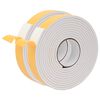 vidaXL Taśma samoprzylepna z pianki 2 pcs Biały 40 mm x 5 m Pianka CR