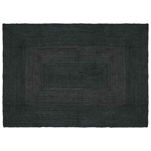 vidaXL Dywan strefowy ciemnoszary 120 x 170 cm Juta