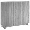 vidaXL Bufet Szary Sonoma 85,5 x 31 x 75 cm Materiał drewnopochodny