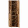 vidaXL Highboard Stare drewno 40 x 42,5 x 185 cm