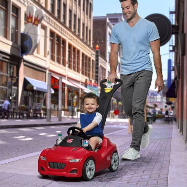 Step2 Samochodzik jeździk-pchacz Whisper Ride, czerwony