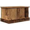 vidaXL Skrzynia, stare drewno, 30x50x28 cm, materiał drewnopochodny