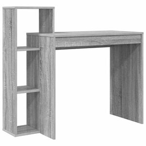 vidaXL Biurko Szary Sonoma Drewno inżynieryjne 100 x 40 x 90 cm