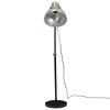 vidaXL Lampa stojąca, 25 W, srebro vintage, 30x30x90-150 cm, E27