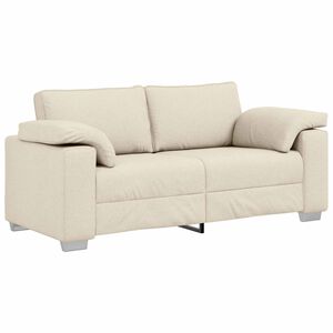 vidaXL Sofa Beżowy 180 x 80 x 82 cm Tkanina lniana