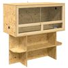 vidaXL Terrarium Brązowy 100 x 50 x 100 cm OSB