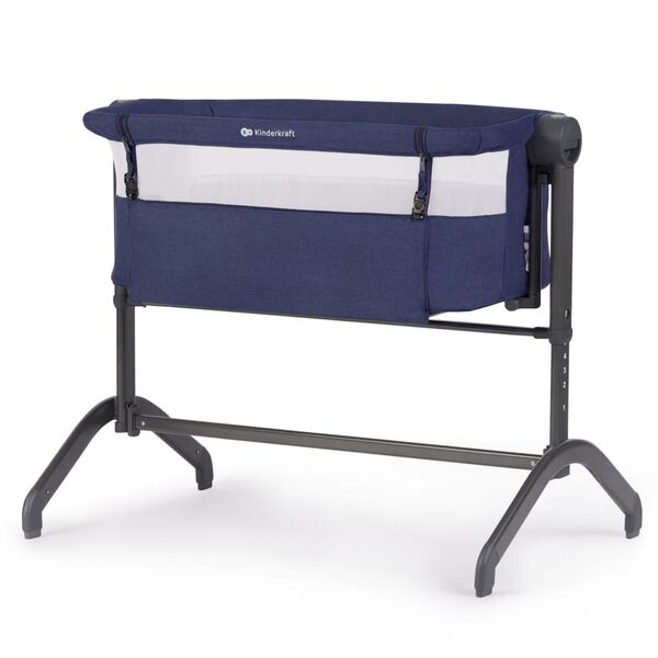 Kinderkraft Kołyska dla niemowląt 2-w-1 BEA, granatowa