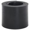 vidaXL Gumowa krawędź do pługa śnieżnego czarna 200x15x1 cm
