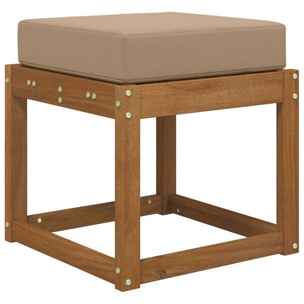 vidaXL Poduszka siedzeniowa na zewnątrz Ciemnoszary 40 x 40 x 8 cm