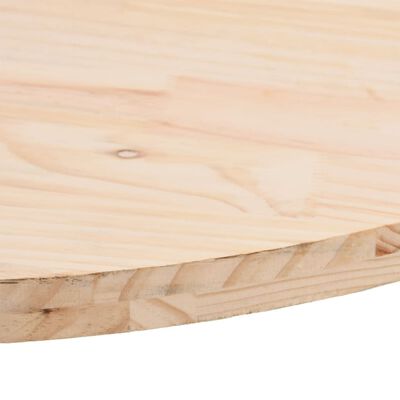 vidaXL Blat stołu, 60x30x2,5 cm, lite drewno sosnowe, owalny