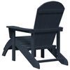 vidaXL Krzesło Adirondack Granatowy 82 x 74 x 92 cm HDPE