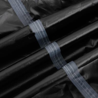 vidaXL Pokrowiec na leżak, czarny, 203x81x25/63 cm, Oxford 420D