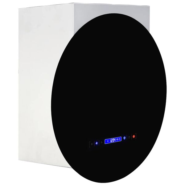 vidaXL Okap kuchenny z dotykowym wyświetlaczem LCD i LED, 756 m³/h