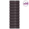 vidaXL Ręczniki, FROGN, 50 szt., antracytowe, 30x30 cm, 360 g/m&sup2;