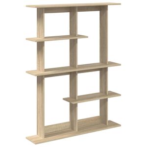 vidaXL P&oacute;łka ścienna dąb Sonoma 102 x 20 x 130 cm Drewno inżynieryjne