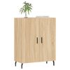 vidaXL Szafka, dąb sonoma, 69,5x34x90 cm, materiał drewnopochodny