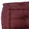 vidaXL Modułowa sofa, bordowy, 70x70x54, materiał