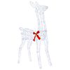 vidaXL 3D Renifer Bożonarodzeniowy LOVIISA 110 LED Zimna biel