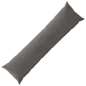 vidaXL Poszewka na poduszkę HEERLEN ciemnoszary 40 x 145 cm sztruks